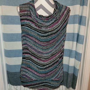 Women's Medium 8/10 Sleeveless Dressy Blouse